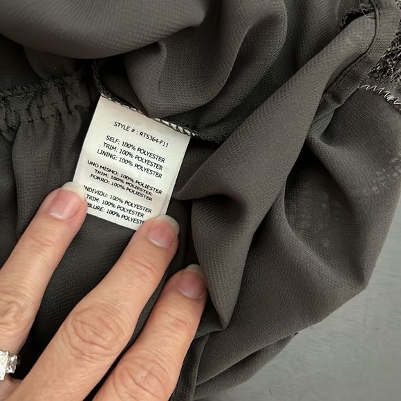 Ryu Classic. Dark Grey, fancy vintage top. - Picture 8 of 9